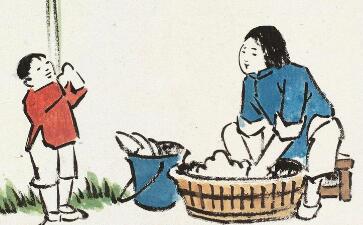 丰子恺漫画作品：我为什么要画《护生画集》